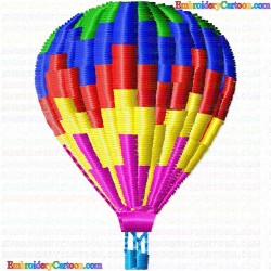 Balloons 7 Embroidery Design