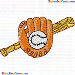 Baseball 30 Embroidery Design