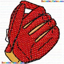 Baseball 44 Embroidery Design