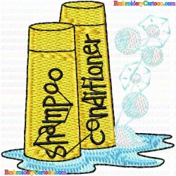 BathTime 10 Embroidery Design