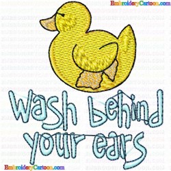 BathTime 13 Embroidery Design