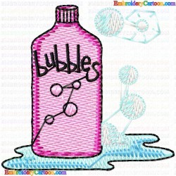 BathTime 6 Embroidery Design