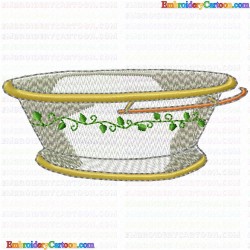 Bathtubs 17 Embroidery Design