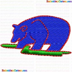 Bears 10 Embroidery Design