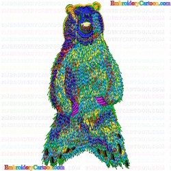 Bears 11 Embroidery Design