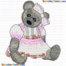 Bears 15 Embroidery Design