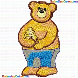 Bears 25 Embroidery Design