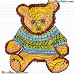 Bears 26 Embroidery Design