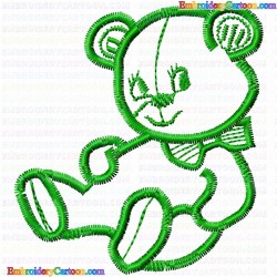 Bears 3 Embroidery Design