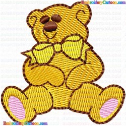 Bears 42 Embroidery Design