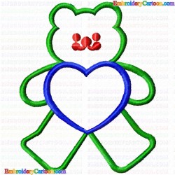 Bears 4 Embroidery Design