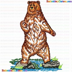 Bears 55 Embroidery Design