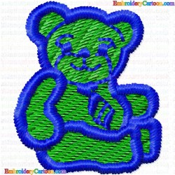 Bears 5 Embroidery Design