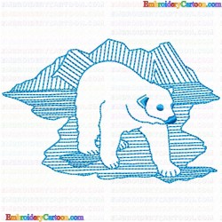 Bears 67 Embroidery Design