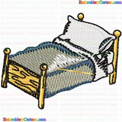 Bed 1 Embroidery Design