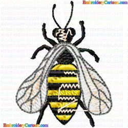 Bees 11 Embroidery Design