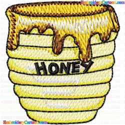 Bees 23 Embroidery Design