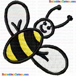 Bees 49 Embroidery Design