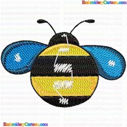 Bees 5 Embroidery Design