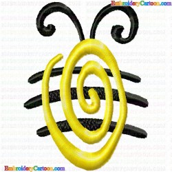 Bees 7 Embroidery Design