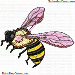 Bees 9 Embroidery Design