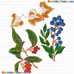 Berries 4 Embroidery Design