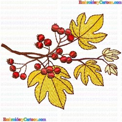 Berries 9 Embroidery Design