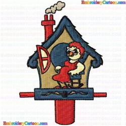 Bird Houses 115 Embroidery Design