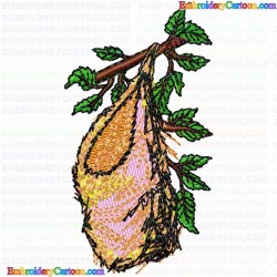 Bird Houses 5 Embroidery Design