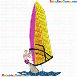 Boats 126 Embroidery Design