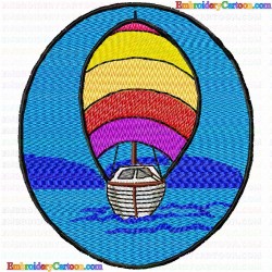 Boats 164 Embroidery Design