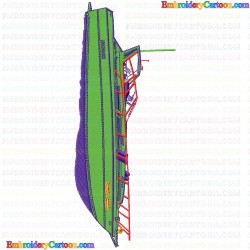 Boats 35 Embroidery Design