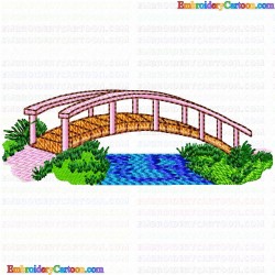 Bridges 12 Embroidery Design
