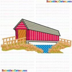 Bridges 5 Embroidery Design