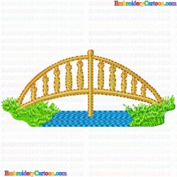 Bridges 7 Embroidery Design