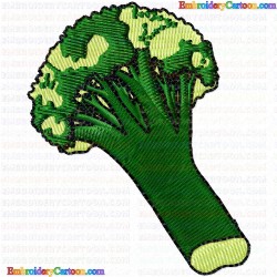 Broccoli 2 Embroidery Design