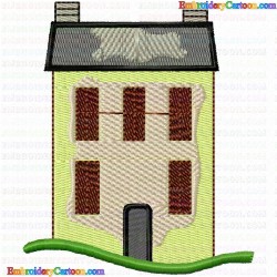 Buildings 19 Embroidery Design