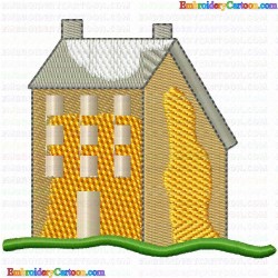 Buildings 27 Embroidery Design