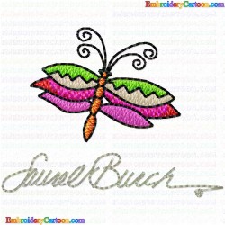 Butterfly 105 Embroidery Design