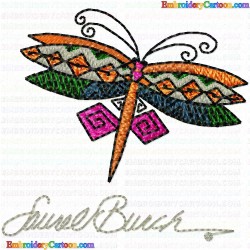 Butterfly 106 Embroidery Design