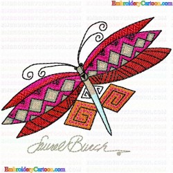 Butterfly 108 Embroidery Design