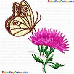 Butterfly 126 Embroidery Design