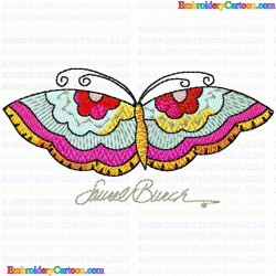 Butterfly 128 Embroidery Design