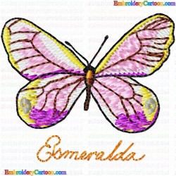 Butterfly 137 Embroidery Design