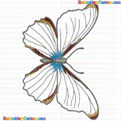 Butterfly 151 Embroidery Design