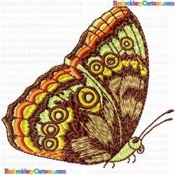 Butterfly 154 Embroidery Design