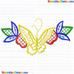 Butterfly 15 Embroidery Design