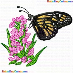 Butterfly 165 Embroidery Design