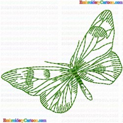 Butterfly 169 Embroidery Design