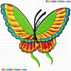 Butterfly 171 Embroidery Design